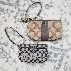 • Coach Wristlet Bundle •